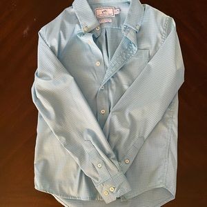 Boys southern tide button up dress shirt size medium